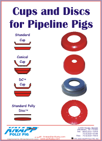 Pipeline Pig Cups and Discs Catalog